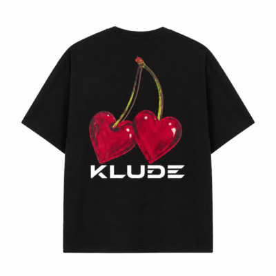 camiseta klude cherry black